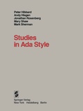 Cover: Studies in Ada Style - Springer