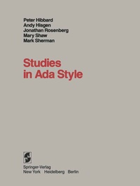 Abbildung von: Studies in Ada Style - Springer