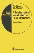Cover: A Mathematical Introduction to Fluid Mechanics - Springer
