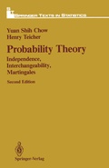 Cover: Probability Theory - Springer