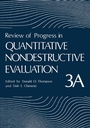 Cover: Review of Progress in Quantitative Nondestructive Evaluation - Springer