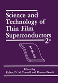 Cover: Science and Technology of Thin Film Superconductors 2 - Springer
