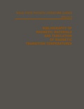 Cover: Bibliography of Magnetic Materials and Tabulation of Magnetic Transition Temperatures - Springer