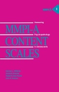 Cover: Mmpi-a Content Scales - University of Minnesota Press