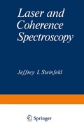 Cover: Laser and Coherence Spectroscopy - Springer