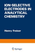 Cover: Ion-Selective Electrodes in Analytical Chemistry - Springer