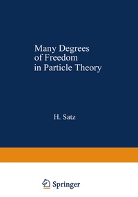 Enlarge image Cover: Many Degrees of Freedom in Particle Theory - Springer