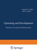 Cover: Uprooting and Development - Springer