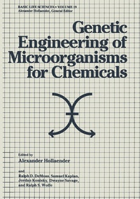 Abbildung von: Genetic Engineering of Microorganisms for Chemicals - Springer