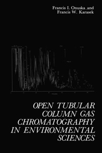 Abbildung von: Open Tubular Column Gas Chromatography in Environmental Sciences - Springer