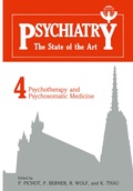 Cover: Psychiatry the State of the Art - Springer