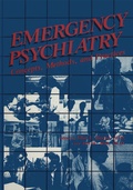 Cover: Emergency Psychiatry - Springer