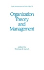 Cover: Organization Theory and Management - Routledge