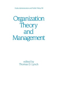 Enlarge image Cover: Organization Theory and Management - Routledge