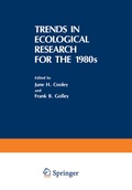 Cover: Trends in Ecological Research for the 1980s - Springer