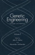 Cover: Genetic Engineering: Principles and Methods - Springer