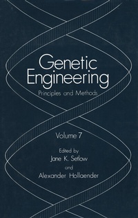 Enlarge image Cover: Genetic Engineering: Principles and Methods - Springer