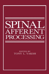 Bild: Spinal Afferent Processing - Springer