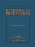 Cover: Handbook of Prevention - Springer
