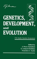 Cover: Genetics, Development, and Evolution - Springer