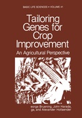 Cover: Tailoring Genes for Crop Improvement - Springer
