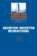 Cover: Receptor-Receptor Interactions - Springer