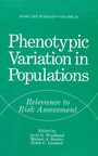 Cover: Phenotypic Variation in Populations - Springer