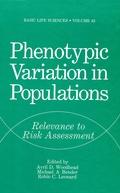 Cover: Phenotypic Variation in Populations - Springer
