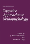 Cover: Cognitive Approaches to Neuropsychology - Springer