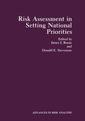 Cover: Risk Assessment in Setting National Priorities - Springer