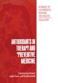 Cover: Antioxidants in Therapy and Preventive Medicine - Springer