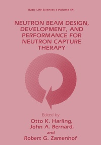 Enlarge image Cover: Neutron Beam Design, Development, and Performance for Neutron Capture Therapy - Springer