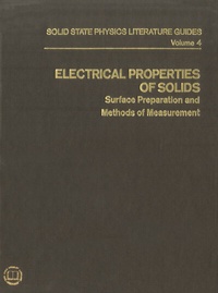 Abbildung von: Electrical Properties of Solids - Springer