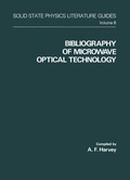Cover: Bibliography of Microwave Optical Technology - Springer