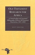 Cover: Old Testament Research for Africa - Peter Lang Verlag
