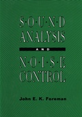 Cover: Sound Analysis and Noise Control - Springer