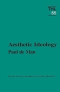 Cover: Aesthetic Ideology - University of Minnesota Press