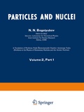 Cover: Particles and Nuclei - Springer