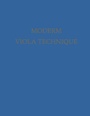 Cover: Modern Viola Technique - Springer