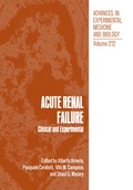 Cover: Acute Renal Failure - Springer