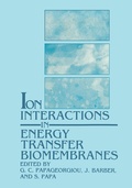 Cover: Ion Interactions in Energy Transfer Biomembranes - Springer