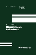 Bild: Riemannian Foliations - Birkh&auml;user