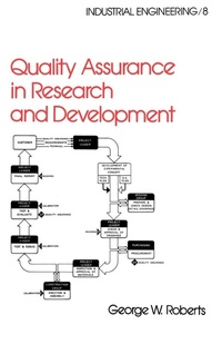 Enlarge image Cover: Quality Assurance in Research and Development - CRC Press
