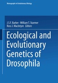 Cover: Ecological and Evolutionary Genetics of Drosophila - Springer