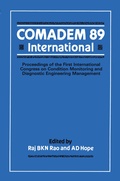 Cover: COMADEM 89 International - Springer