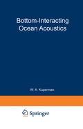 Cover: Bottom-Interacting Ocean Acoustics - Springer