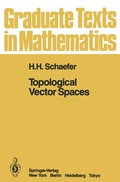 Cover: Topological Vector Spaces - Springer