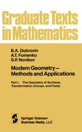 Cover: Modern Geometry - Methods and Applications - Springer