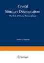 Cover: Crystal Structure Determination - Springer