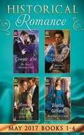 Cover: Historical Romance May 2017 Books 1 - 4 - Mills & Boon